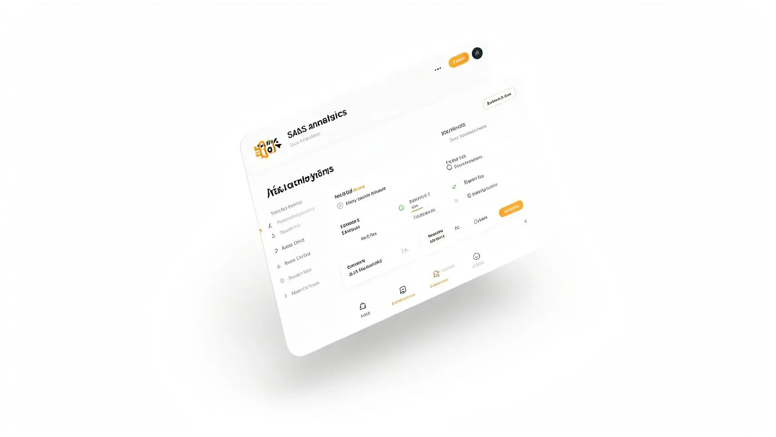Enterprise SaaS dashboard mockup